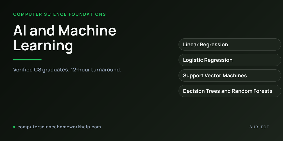 AI and Machine Learning concept visualization
