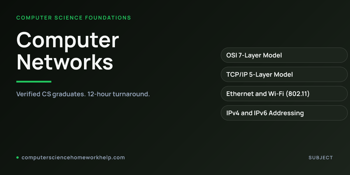 Computer Networks concept visualization