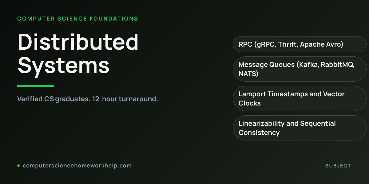 Distributed Systems concept visualization
